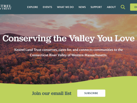 Kestrel Land Trust homepage