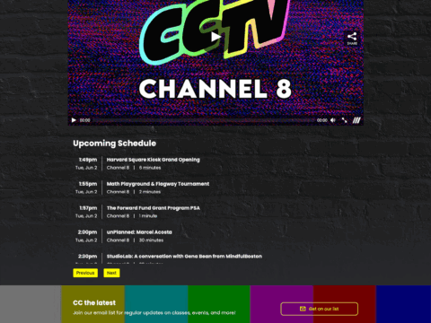 CCTV Channel 8 streaming and schedule